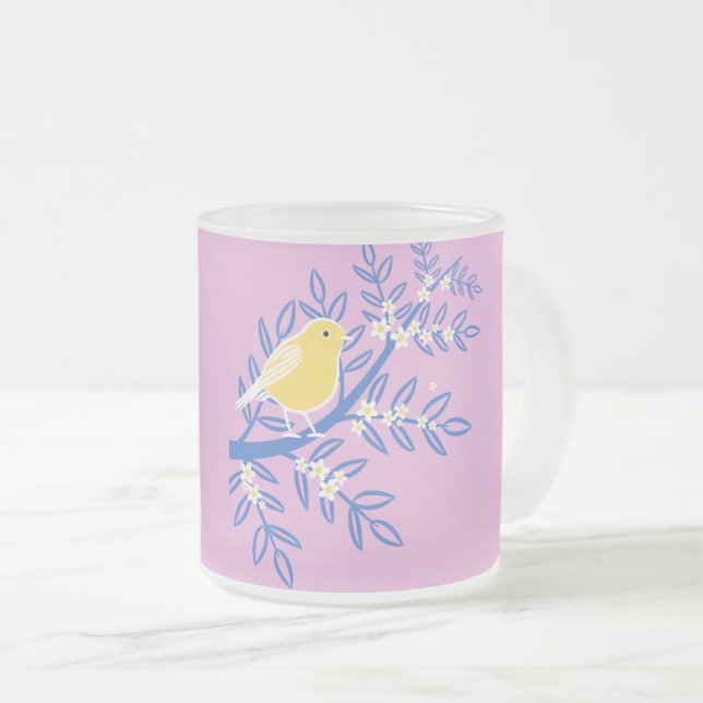 Bird Art Mugg (Framsida höger)