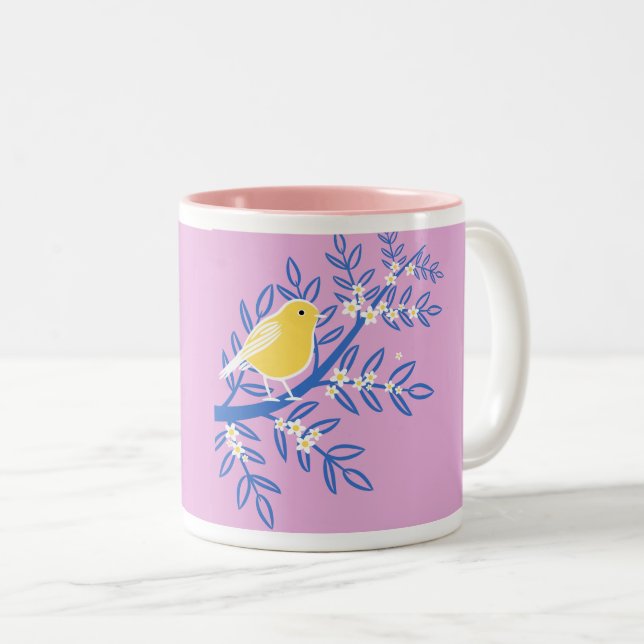 Bird Art Mugg (Framsida höger)