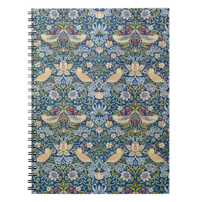 Bird Art nouveau Design Anteckningsbok (Framsidan)