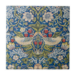 Bird Art nouveau Design Kakelplatta