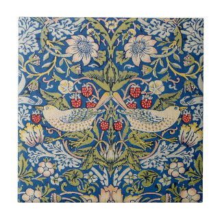 Bird Art nouveau Design Kakelplatta