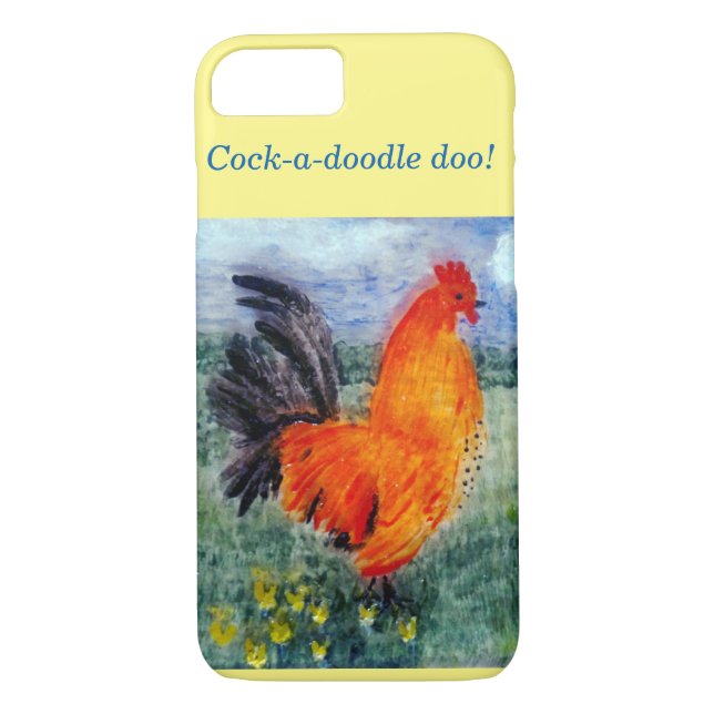 Bird Art Tupp Chicken Case-Mate iPhone Skal (Baksida)