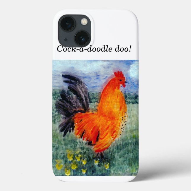 Bird Art Tupp Chicken Funny (Baksida)