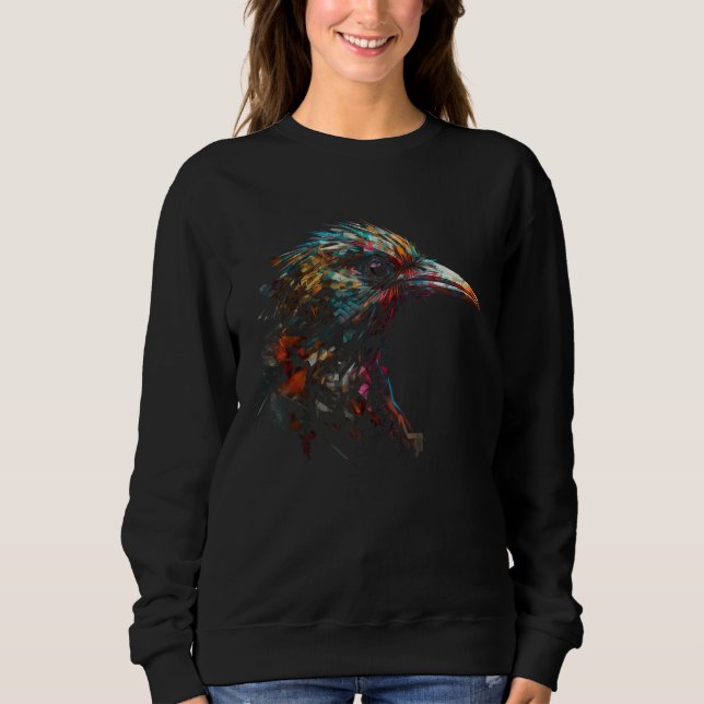 Bird Artwork  Bird Motif Animal Bird 6 T Shirt (Framsida)