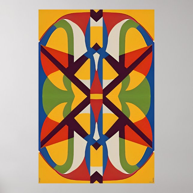 Bird Bath - Ken Gage Art Poster (Framsidan)