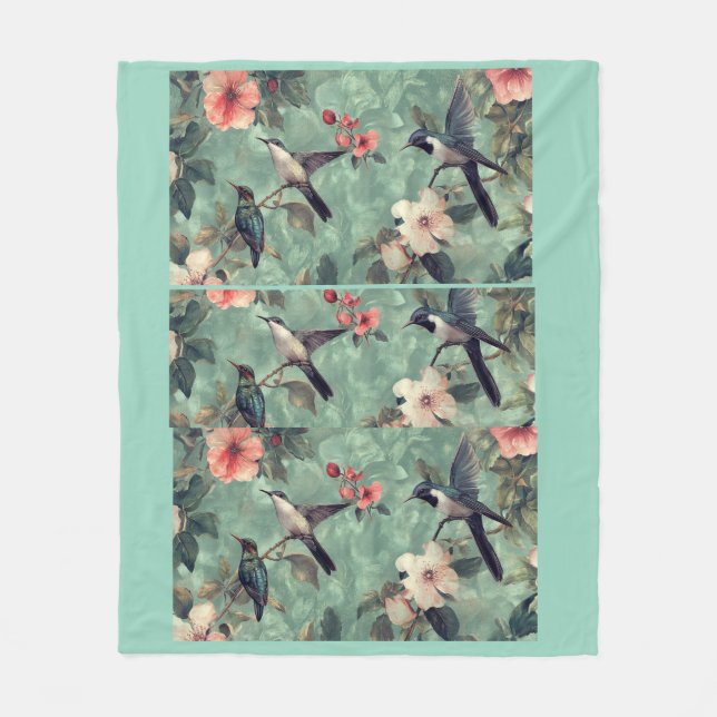 Bird Blanket Fleecefilt (Framsidan)