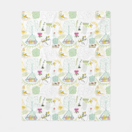 Bird Blanket Fleecefilt