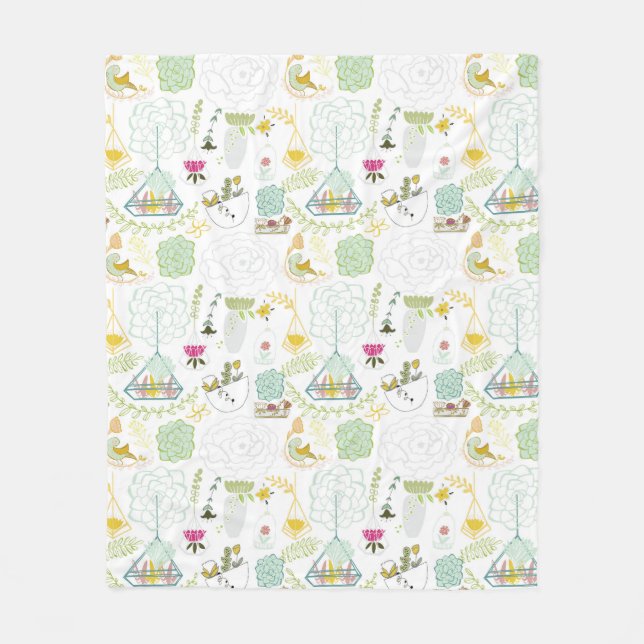 Bird Blanket Fleecefilt (Framsidan)