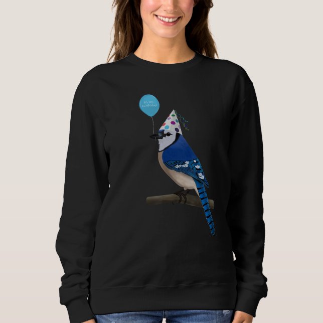 Bird Blue jay Birder T Shirt (Framsida)