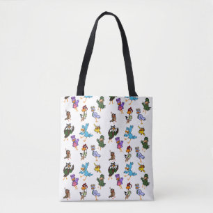 Bird Call Shoulder Tote Tygkasse