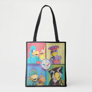 Bird Call Tote Bag med Stil Tygkasse