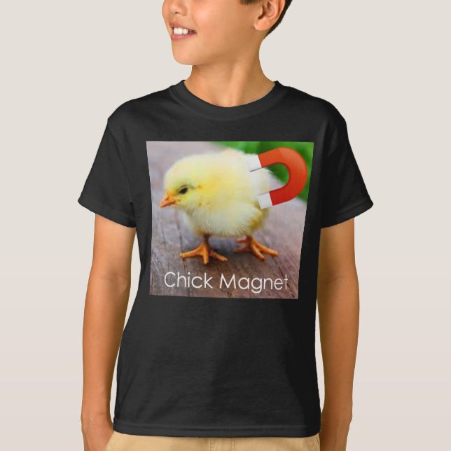 Bird Chick Magnet Girls flyger till dig T Shirt (Framsida)