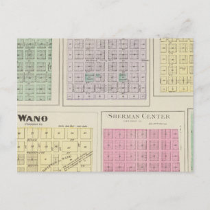 Bird City, Eustis, Voltair, Wano, Kansas Vykort