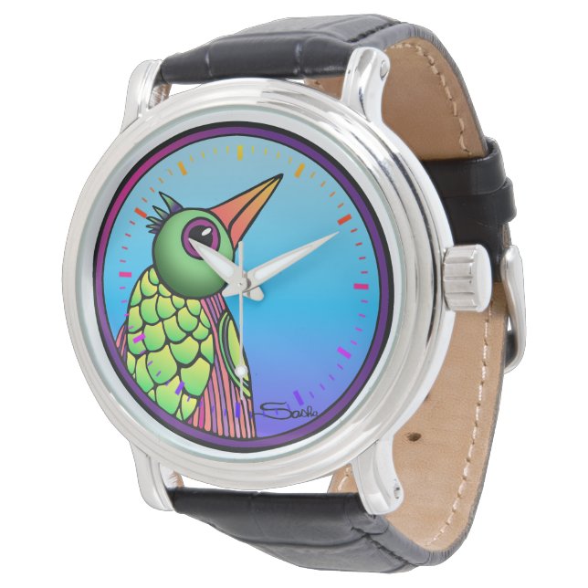 Bird design Watch Armbandsur (Vinklad)