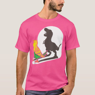 Bird Dinosaur Zookeeper Paleontolog Budgie Para T Shirt