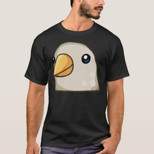 Bird Emoji Whatsapp  T Shirt (Framsida)