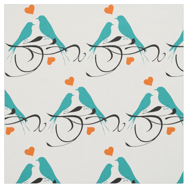 Bird Fabric Tyg (Provkarta)