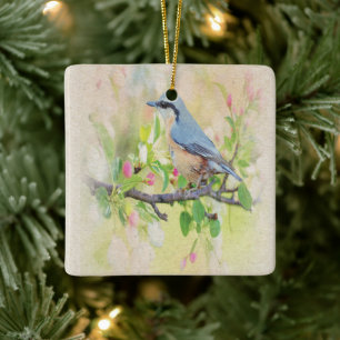 Bird Fanatic Julgransprydnad Keramik