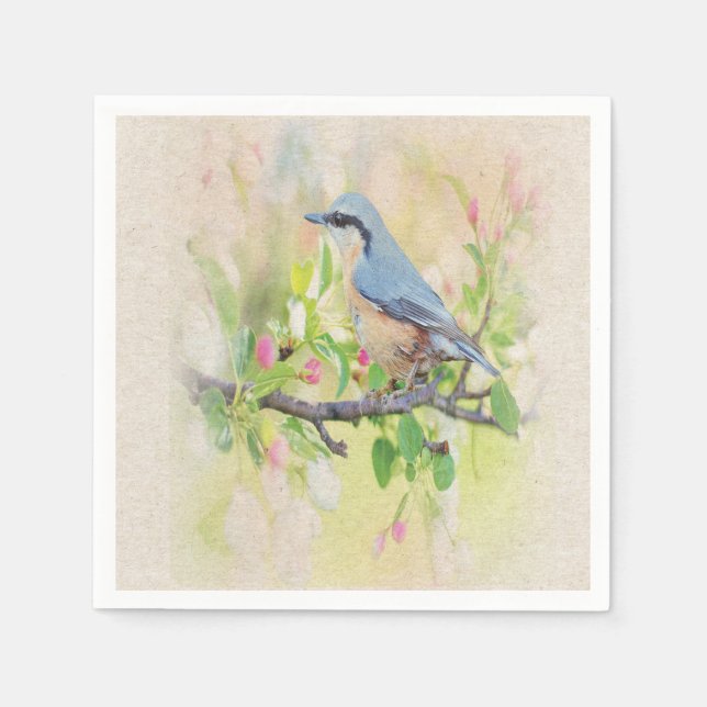 Bird Fanatic Pappersservett (Framsidan)