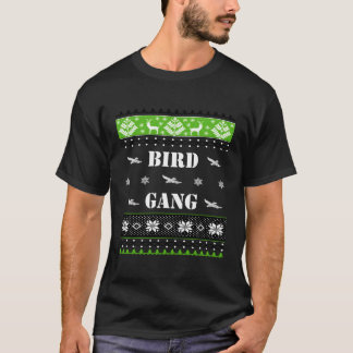 Bird Gang som flyger Eagles Ugly Sweater till jul T Shirt