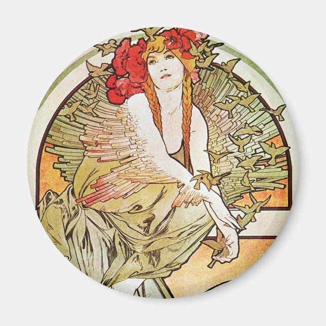 Bird Goddess Magnet (Framsidan)