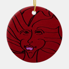 Bird Guardian Julgransprydnad Keramik