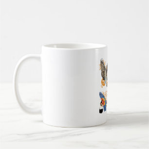 Bird Halloween Artwork Spooky Feasted Friend Ill Kaffemugg