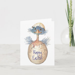 Bird Hatching Helgkort