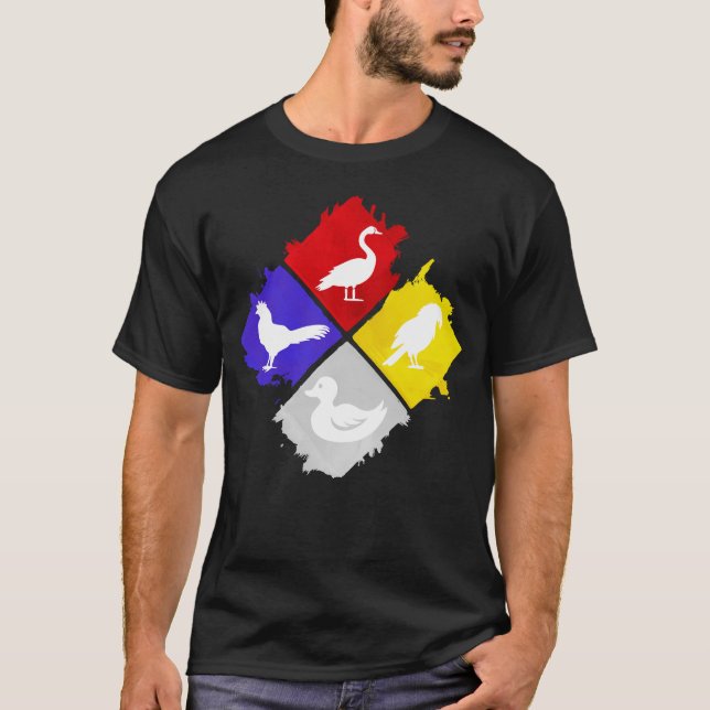 Bird Hazard T Shirt (Framsida)
