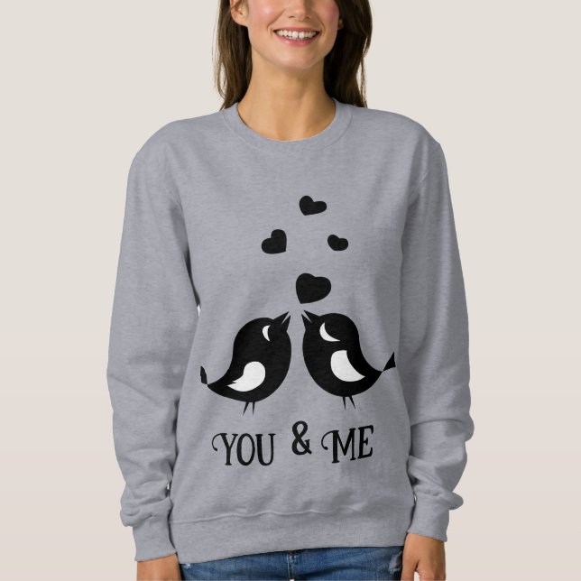 Bird hoodie t shirt (Framsida)
