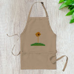 Bird House Apron Förkläde<br><div class="desc">Det här är ett fågelhus. Fågelhuset ligger på en plats i mitten på en grönt gräspatch. Fågelhuset ser underbart ut på Apron</div>