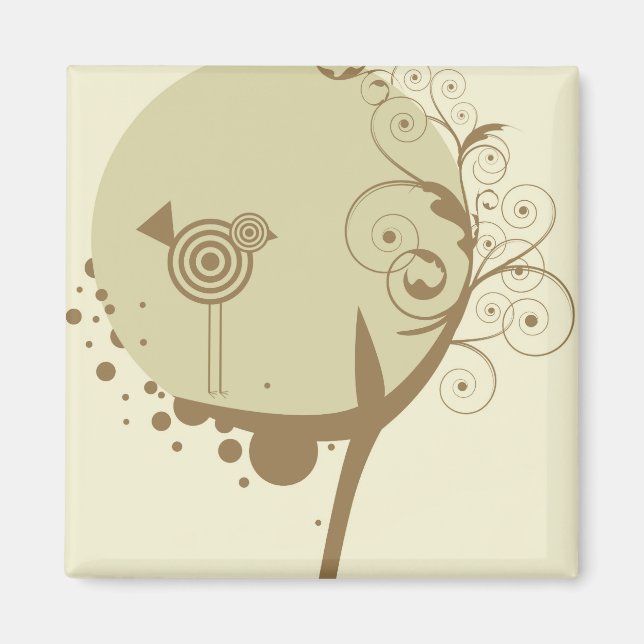 Bird House Magnet (Framsidan)