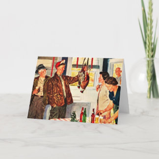 Bird Hunters Helgdag Kort