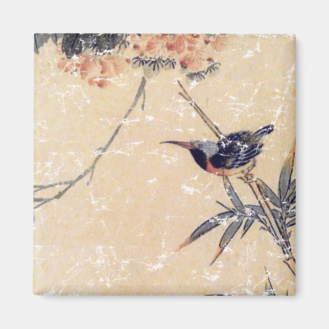 Bird i Bamboo Magnet (Framsidan)