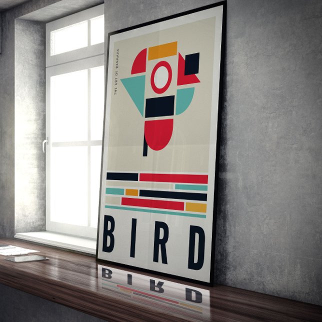 Bird i konst av Bauhaus. Poster (Skapare uppladdad)