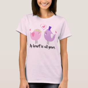 Bird kärlek t shirt