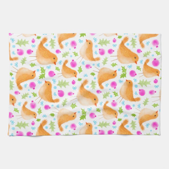 Bird Kitchen Towel Kökshandduk (Horisontell)