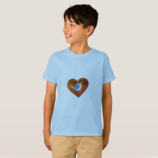 BIrd Life Kids T Shirt (Hel framsida)