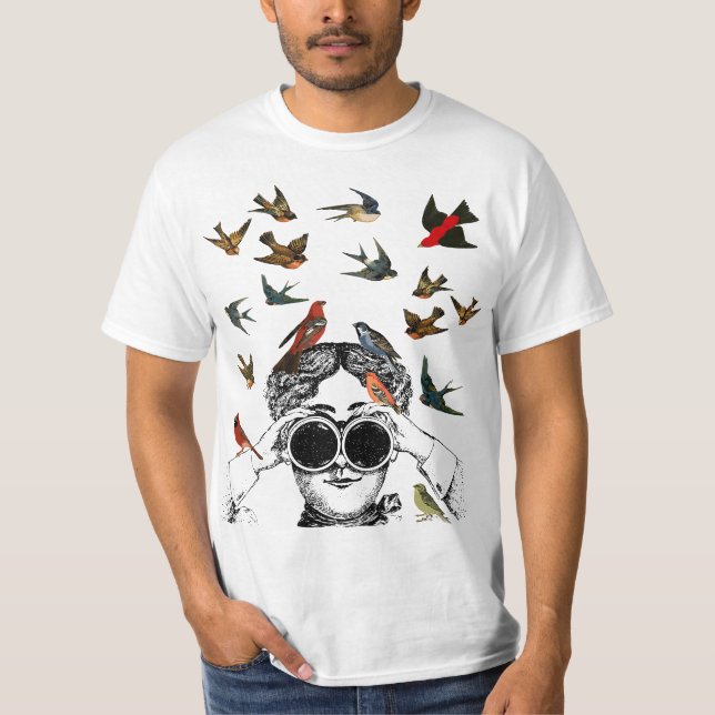 Bird lover  t shirt (Framsida)