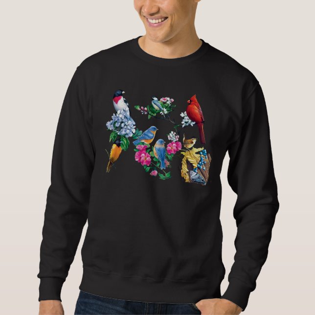 Bird Lovers Sweatshirt (Framsida)