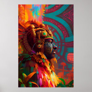 Bird Man Ken Gage Fantasy Poster