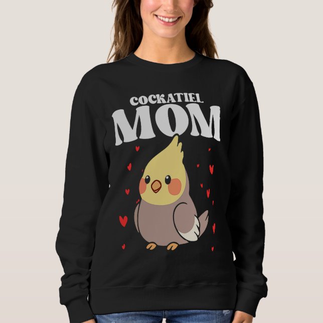 Bird Mom Cockatiels Birding Bird Watching Mother B T Shirt (Framsida)
