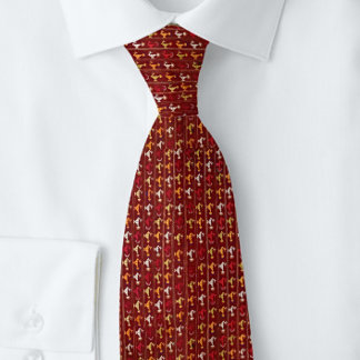 Bird Motif Vintage Mayan Burgundy Red Slips