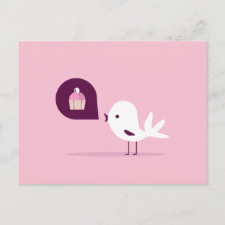 Bird Muffin Vykort
