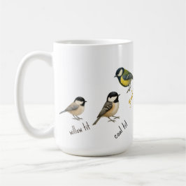 Bird Mug – Garden Birds Watercolour Coffee Cup Kaffemugg