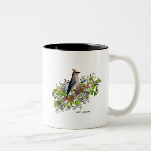 Bird Mugg Cedar Waxwing