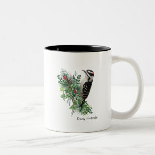 Bird Mugg Downy Woodpecker