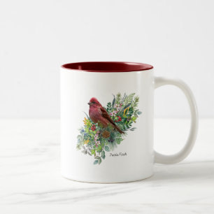 Bird Mugg Lila Finch