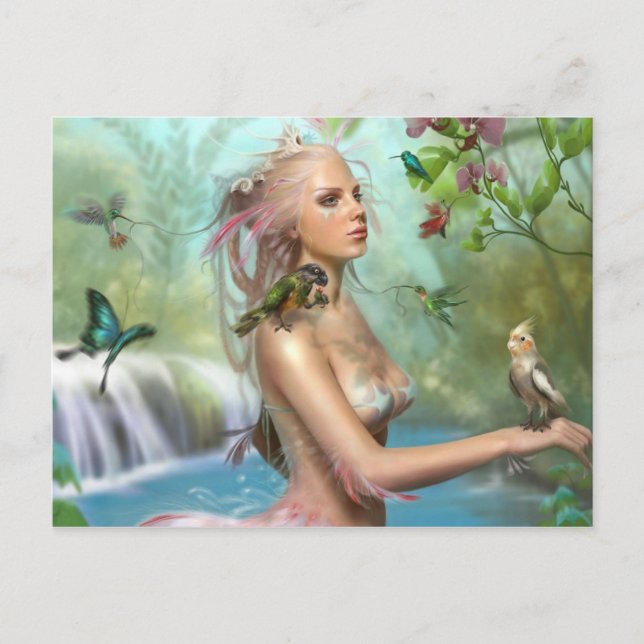Bird Muse Vykort (Framsida)