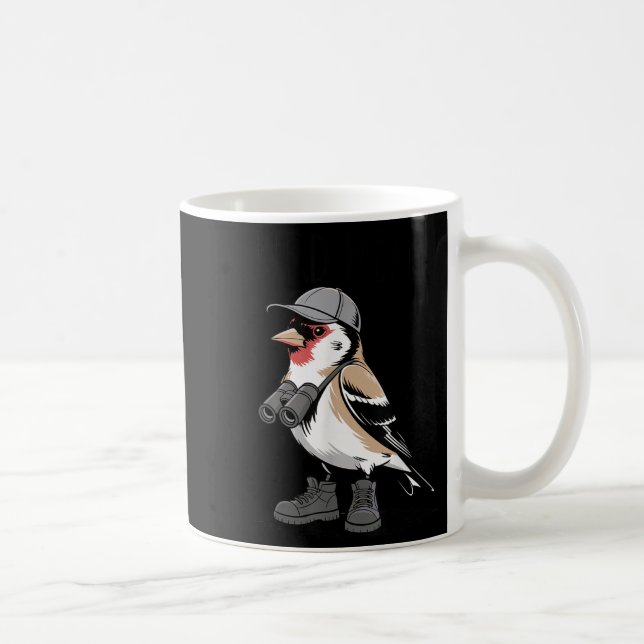 Bird Nerd Funny Bird Watching for Bird Watchers Kaffemugg (Höger)